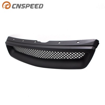 CNSPEED Racing Car Front Grills Grille for 1999-2000 Honda Type R Black ABS Ranger Grille